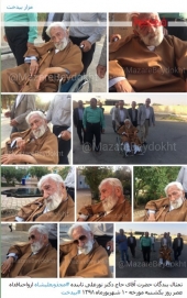 برگزاری مراسمات آزادانه دراویش با حضور قطب این فرقه در بیدخت