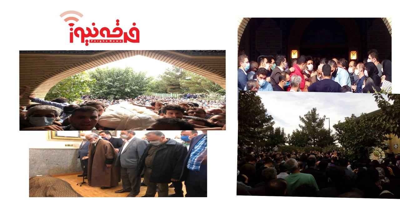 برگزاری مراسم تدفین و تشییع یوسف مردانی با حضور دراویش گنابادی!